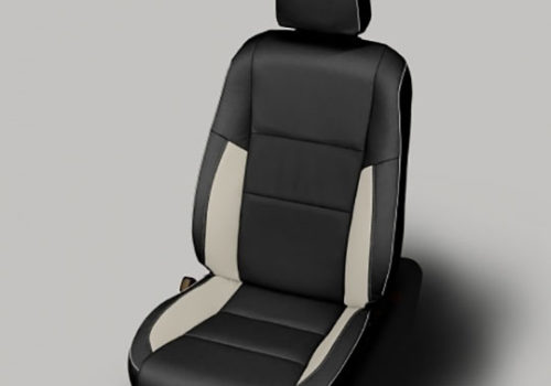 Toyota Rav4 Leather Seats Interiors Seat Covers Katzkin Rav4 Black With White Accent Leather Seat
