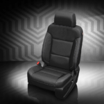 Black & White Chevrolet Silverado Seat Covers