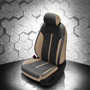 Tan & Black Hyundai Sonata Seat Covers