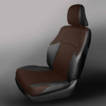 Brown and Black Toyota 4Runner Leather Seats