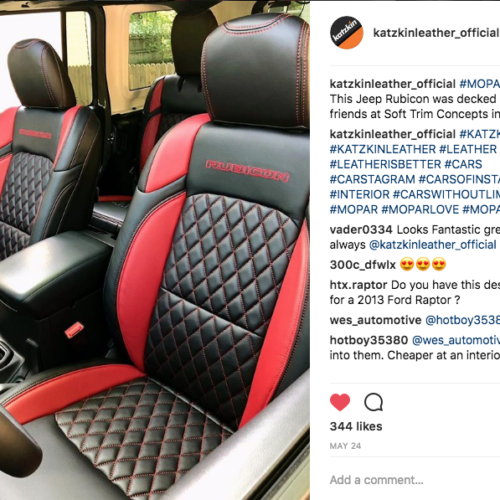 Our Leather Interior Gallery Katzkin