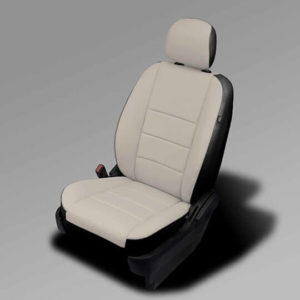 Beige Dodge Caravan Leather Seats