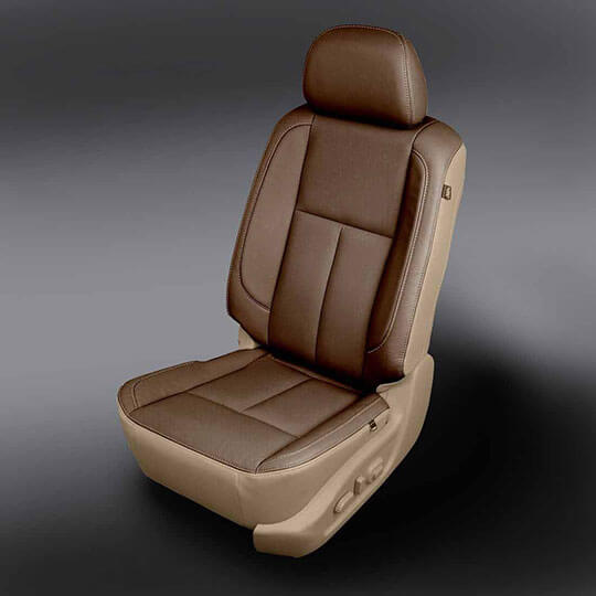 Nissan Titan Seat Covers Leather Seats Aftermarket Interior Katzkin - Nissan Titan Seat Cover Installation