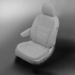 White Toyota Sienna Seat Covers