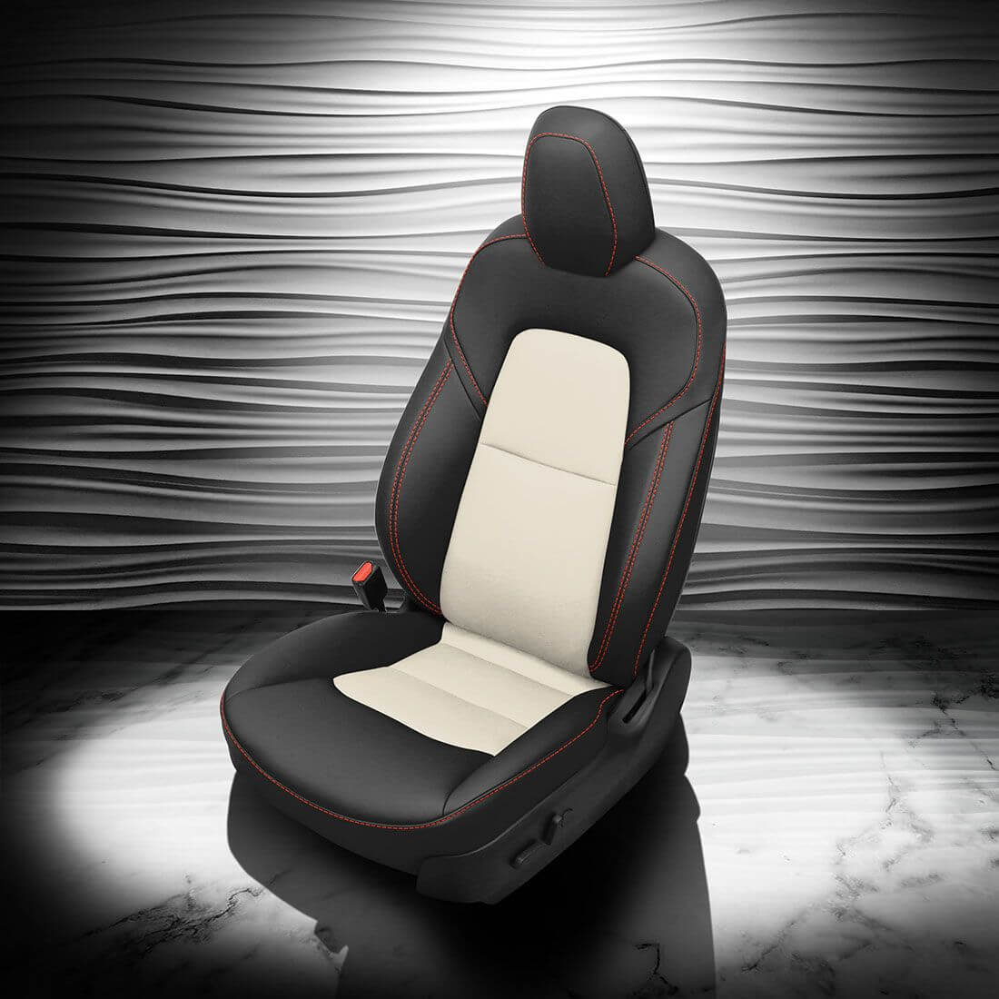 tesla model 3 leather seats