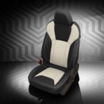 Black and White Subaru Impreza Seat Covers