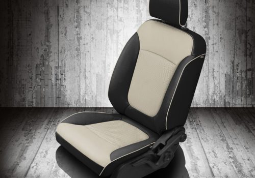 Black and White Dodge Journey Seat Covers