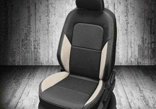 Black and White VW Jetta Seat Covers