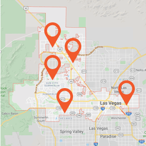 Katzkin Auto Upholstery Las Vegas Map