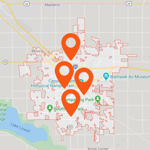 Auto Upholstery Nampa Idaho Map