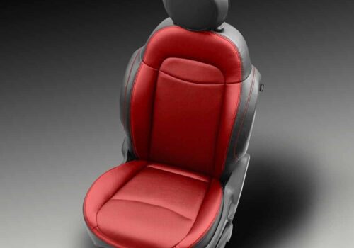 Two Tone Fiat 500X Leather Seats