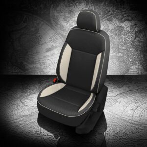 Black and White VW Atlas Seat Covers