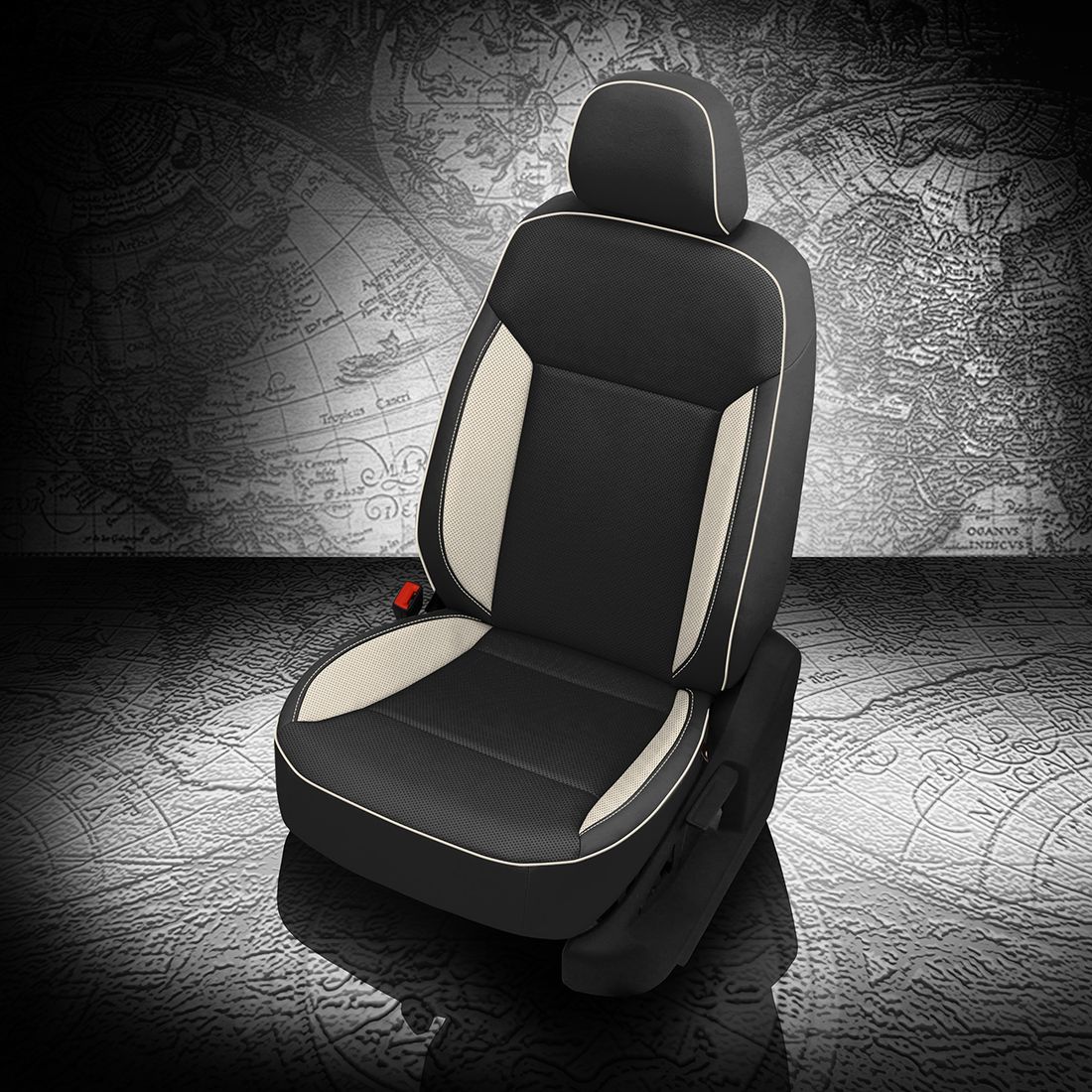 White Leather Seats | White Leather Seat Covers | Custom | Katzkin