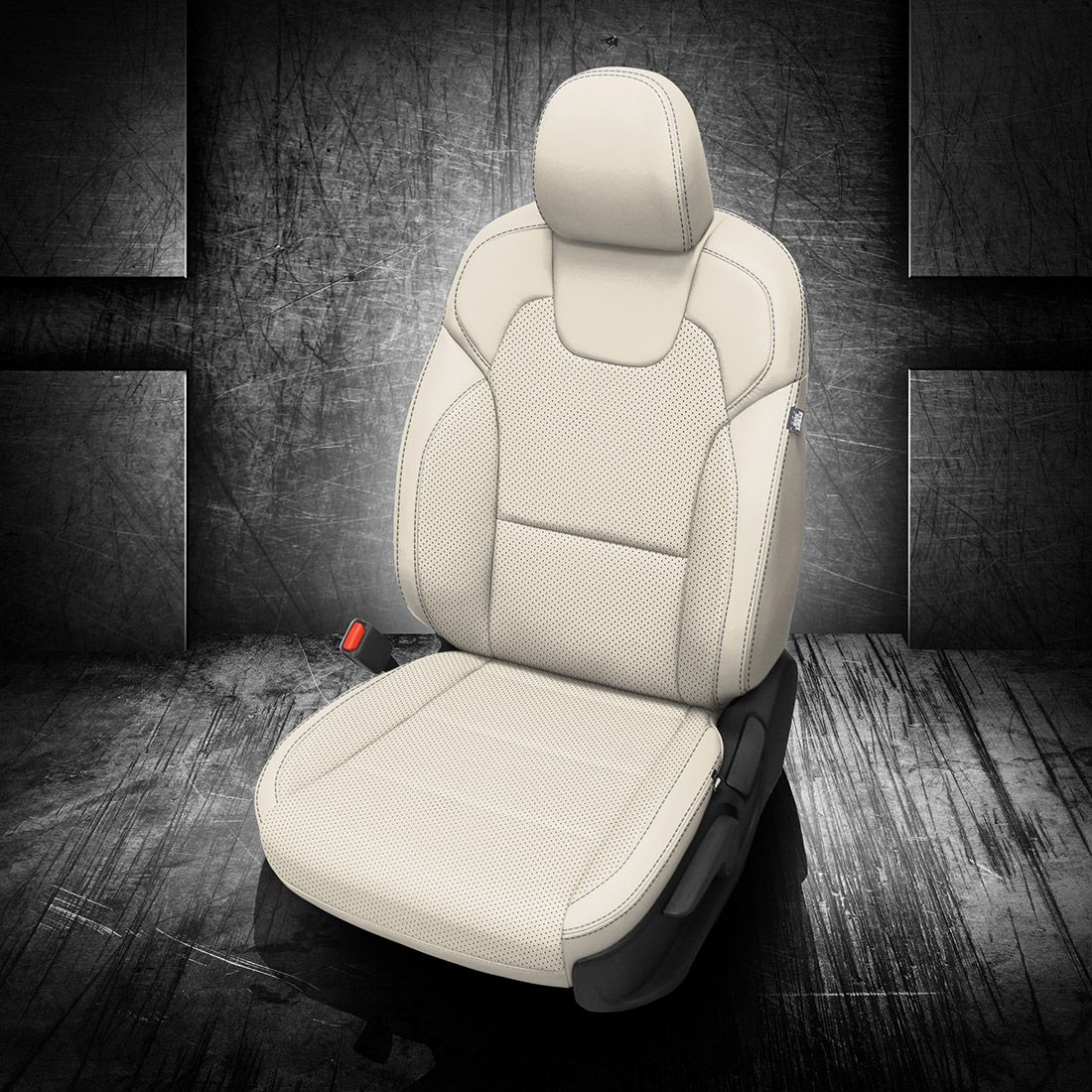 White Leather Seats White Leather Seat Covers Custom Katzkin