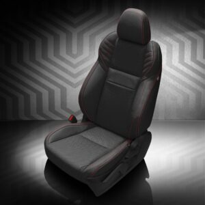 Black Subaru WRX Leather Seats