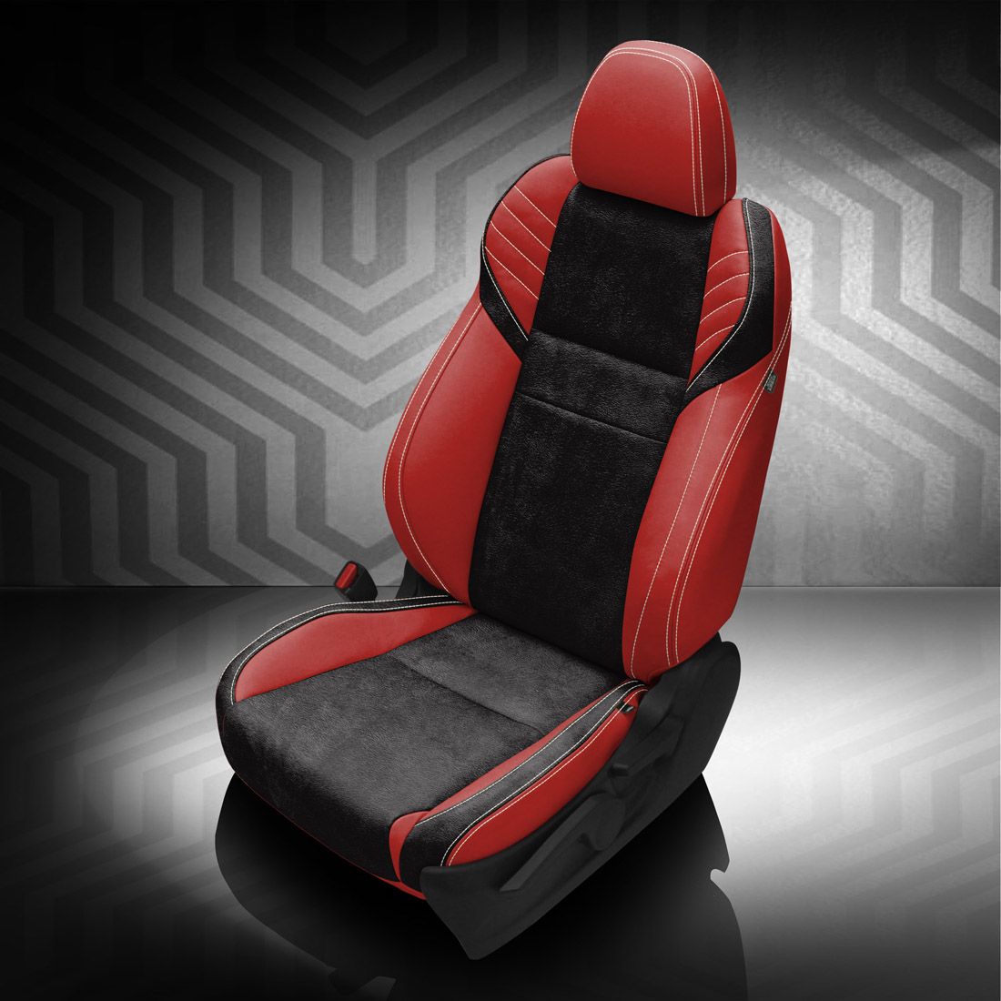 Red Leather Seat Covers Red Leather Seats Custom Katzkin