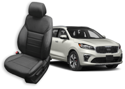 Kia Sorento Seat Covers | Leather Seats | Seat Replacement | Katzkin