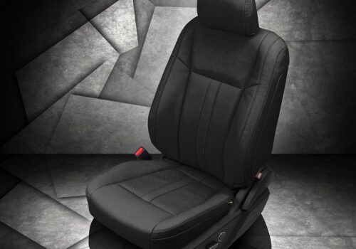 F-150 Black Leather Truck Seats