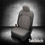 Jeep Wrangler Gray Leather Seats