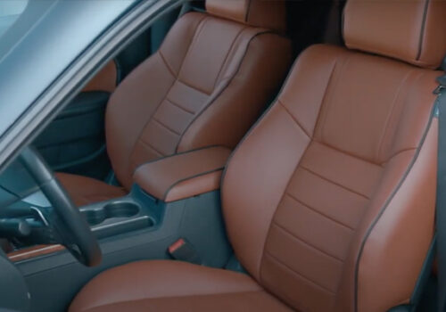 2021 Brown Leather Interior Challenger