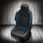 Black and Blue Buick Encore Seat Covers