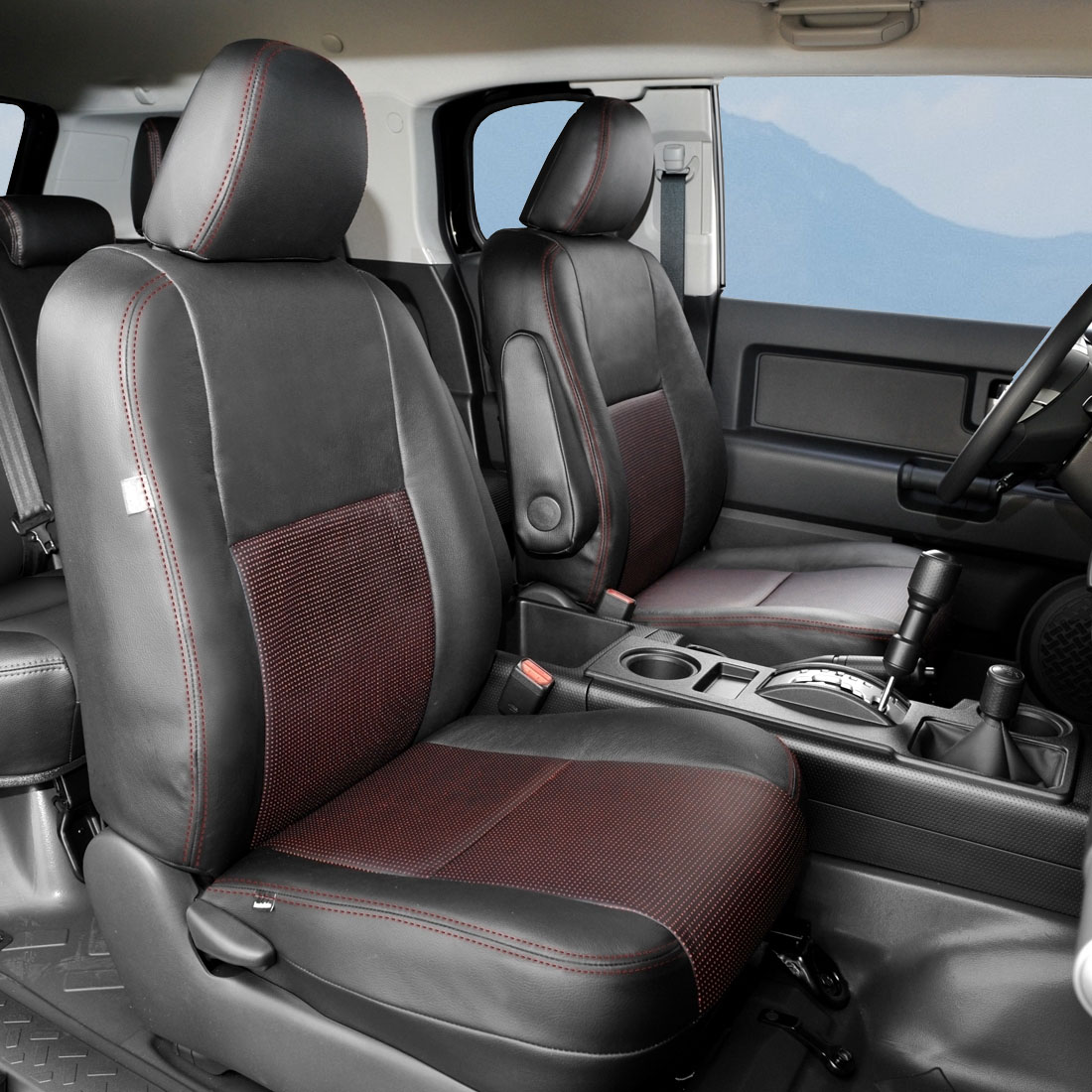Toyota Fj Cruiser Seat Ers Leather Seats Custom Interiors Katzkin