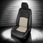 White and Black Mazda CX-3 Seat Covers