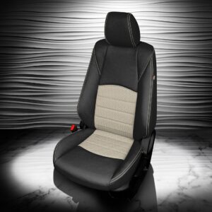 White and Black Mazda CX-3 Seat Covers