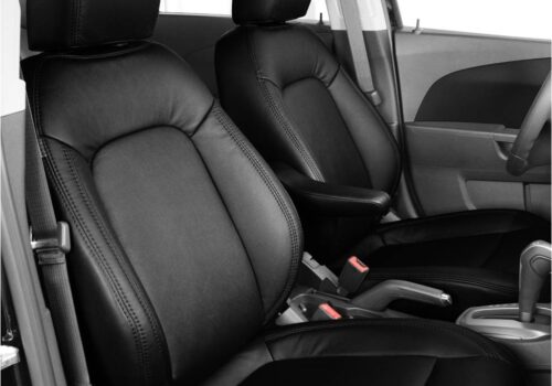 Black Chevy Sonic Seat Covers