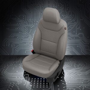 Gray Hyundai Ioniq Leather Seats