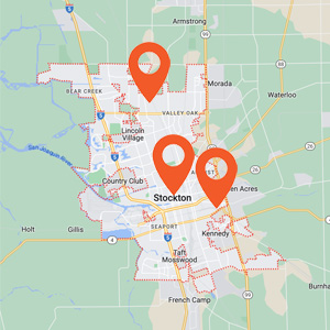 Katzkin Auto Upholstery Stockton Map